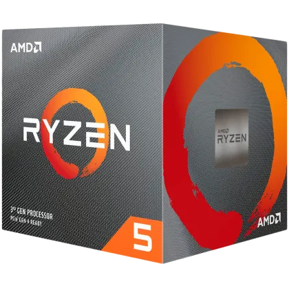 AMD CPU Desktop Ryzen 5 6C/12T 3600 (4.2GHz,36MB,65W,AM4) box with Wraith Stealth cooler