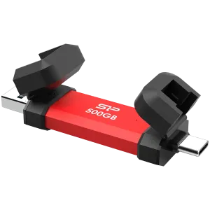 Silicon Power UC3S72 500GB, USB3.2 Gen2,DS72, Red