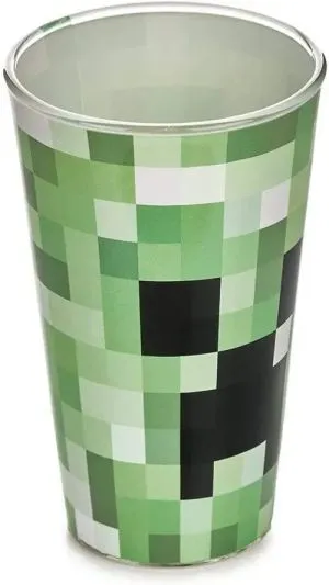 Paladone Minecraft Creeper Glass (400ml), PP6729MCFV2