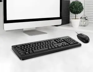 Genius Keyboard and Mouse - KM-160 Black - AI, BG, USB