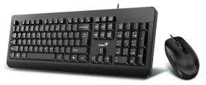 Genius Keyboard and Mouse - KM-160 Black - AI, BG, USB
