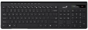 Genius Wireless Slim Keyboard SlimStar 7230 Black - AI, BG, 2.4Ghz