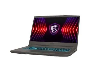 Лаптоп MSI Thin A15 B7VF, Ryzen 7 7735HS (8C/16T, up to 4.75GHz, 16MB L3), GeForce RTX 4060 8GB GDDR6 233 AI TOPS, 15.6" FHD (1920x1080), 144Hz, IPS-Level, 16GB 2x8 (4800)MHz, 512GB PCIe Gen4x4 SSD, WiFi 6E, BT5.3, Backlit Kbd (Blue), NO OS, 52.4 Whrs, 1.