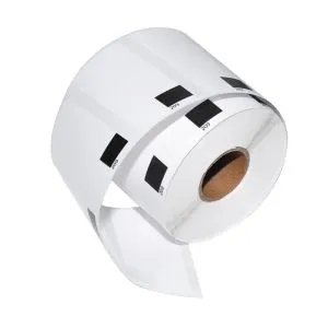 Etichete compatibile Makki Brother DK-11209 DOAR ROLA - Etichete de hârtie pentru adrese mici, 29 mmx62 mm, 800 de etichete per rolă, Negru pe Alb - MK-DK-11209-RO