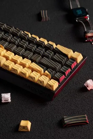 Madlions професионална геймърска механична клавиатура Professional Gaming Mechanical Keyboard MAD 60 HE Contour Flagship - 8K, Gateron Jade Pro [Linear]