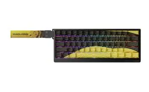 Madlions професионална геймърска механична клавиатура Professional Gaming Mechanical Keyboard MAD 60 HE Contour Flagship - 8K, Gateron Jade Pro [Linear]