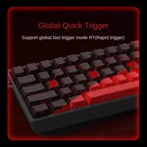 Madlions професионална геймърска механична клавиатура Professional Gaming Mechanical Keyboard MAD 60 HE Contour Flagship - 8K, Gateron Jade Pro [Linear]