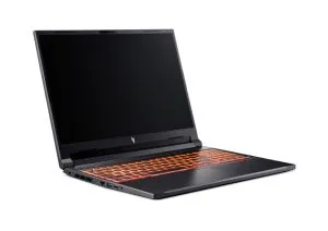 Лаптоп Acer Nitro V16, ANV16-61-R5GE, AMD Ryzen  R7 350 with AI (Up to 5.0GHz, 16MB), 16" WUXGA (1920x1200)IPS, 165Hz, 16GB DDR5 ( 1 slot free), 1024GB NVMe SSD, M.2 (slot free), RTX 4050 6GB GDDR6, MicroSD, FHD Cam&Mic.,WIFI6E+BT, Backlit kbd, No OS, Bla