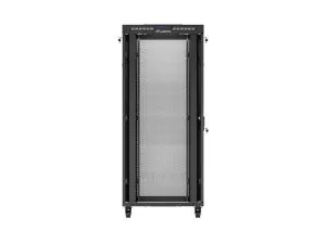 Комуникационен шкаф Lanberg rack cabinet 19" free-standing 37U/600X800 (FLAT PACK) with mesh door LCD black