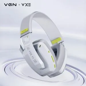 VGN Wireless Gaming Headphones - SIREN V1 White - Bluetooth 5.3, 2.4G