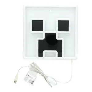 Лампа Paladone: Minecraft - Creeper Wall Mountable LED Neon Light, PP14020MCFVN