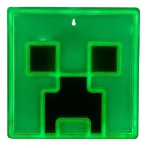 Лампа Paladone: Minecraft - Creeper Wall Mountable LED Neon Light, PP14020MCFVN