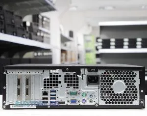 HP Workstation Z220SFF, Intel Xeon Quad-Core E3, 12GB DDR3, 128GB SATA, Slim Desktop, Grade A-