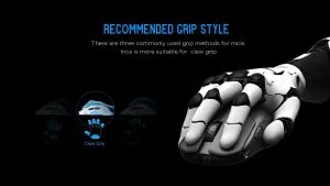 Lamzu професионална геймърска мишка INCA 8K - Wireless Gaming Mouse - White