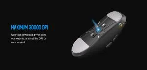 Lamzu професионална геймърска мишка INCA 8K - Wireless Gaming Mouse - Black