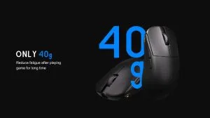 Lamzu професионална геймърска мишка INCA 8K - Wireless Gaming Mouse - Black