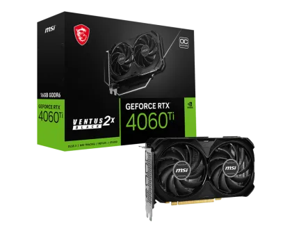 MSI RTX4060TI VENTUS 2X BK 16G