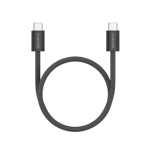 CANYON cable OnWire 60MG C-C 60W Magnet Braided 1m Black