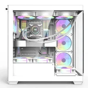 Darkflash кутия Case ATX - DS900 White - USB-C