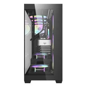 Darkflash кутия Case ATX - DS900 Black - USB-C