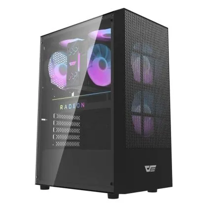 Darkflash Case ATX - A290 Black - 3 x 120 mm RGB fans included