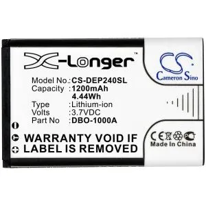 Батерия за мобилен телефон  DORO 6821,  6881, 1370, 6060  380147 LiIon 3,7V 1200mAh CAMERON SINO
