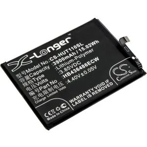 Mobile battery  Huawei BLA-AL00, CLT-L04, G10 Plus  HB436486ECW LiPo  3,85V 3900 mA Cameron Sino