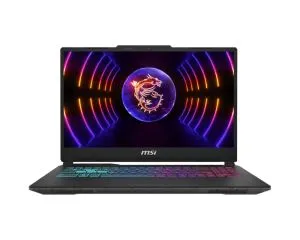 Лаптоп MSI Cyborg 15 A13UCK, i7-13620H (10C/16T, up to 4.90GHz, 24 MB), RTX 3050 4GB GDDR6, 15.6" FHD (1920x1080), 144Hz, IPS-Level, 16GB DDR5 2x8 5200MHz, 512GB PCIe Gen4x4  SSD, Intel WiFi 6E, BT v5.3, 4-Zone RGB Gaming Keyboard, NO OS, 3 cell, 1.98 kg