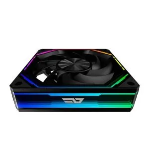 Darkflash Комплект вентилатори Fan Pack 3-in-1 3x120mm - INF32 Black, Daisy-Chain, Infinity Mirror, A-RGB