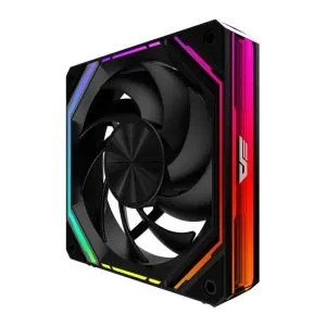 Darkflash Комплект вентилатори Fan Pack 3-in-1 3x120mm - INF32 Black, Daisy-Chain, Infinity Mirror, A-RGB