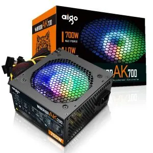 Aigo PSU 700W - Warrior AK700 RGB