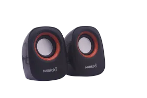 Makki Тонколони Speakers 2.0 USB - MAKKI-SP2-017