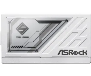 Power Supply ASRock Steel Legend White 1000W 80+ Gold