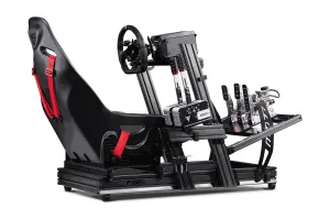 Next Level Racing F-GT Elite Aluminium Simulator Cockpit -Wheel Plate Edition