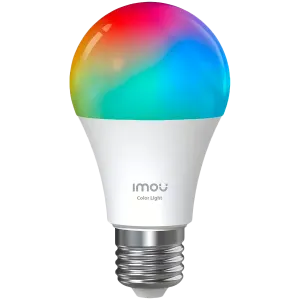Smart multicolor LED bulb, E27, 9W, Correlated Color Temperature 2700-6500K, 16 million colors, 2.4G Wi-Fi /BLE.