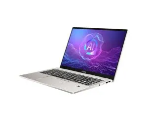 Лаптоп MSI Prestige A16 AI+ A3HMG, AMD Ryzen AI 9 365 Processor (10C 20T, Up to 5 GHz), 16" 16:10 UHD+ (3840x2400) OLED, AMD Radeon 880M 12C 2900 MHz, 73 total AI TOPS, 32GB LPDDR5x-7500, 1TB PCIe Gen4x4 SSD, WiFi7 Qualcomm, BT v5.4, Windows 11 Home, 1.9 