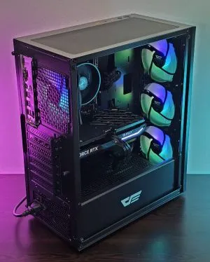 RTX 4060TI/ Ryzen 5-7500F/ RAM 32GB/ SSD 1TB/ Геймърски компютър DarkReaper 126