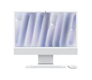 Настолен компютър - всичко в едно Apple IMAC 24 SILVER/10C CPU/10C GPU/16GB/256-ZEE