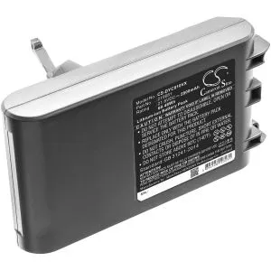 Camera Battery for Vacuum cleaner  Dyson V8, V8 Absolute 215681  LiIon 21,6V 2800mAh CAMERON SINO