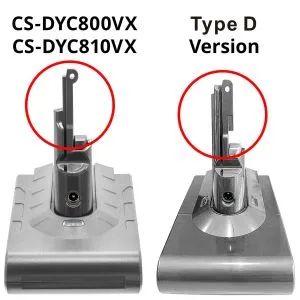 Camera Battery for Vacuum cleaner  Dyson V8, V8 Absolute 215681  LiIon 21,6V 2800mAh CAMERON SINO