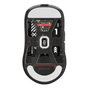 Pulsar професионална геймърска мишка Wireless Gaming Mouse X2H Mini Clear Black [LTD 3000] - 1K
