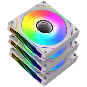 Infinity G20A Arctic (3PCS G20A Fans, ARGB MB SYBC Control Box & Remote Controller, Color Box)