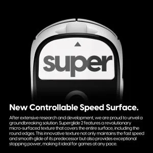 Superglide Superglide (Type-C) for Logitech G Pro X Superlight 2 [White]