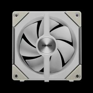 Gamdias Комплект вентилатори Fan Pack 3-in-1 3x120mm - AEOLUS P2-1203 White, Swappable Fan Blades (Reverse Fan Blades Included), Daisy-Chain, Infinity Mirror
