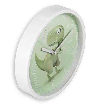 Hama "Cebu" Children's Wall Clock, No Ticking, for Children's Rooms, Analogue, &Oslash;