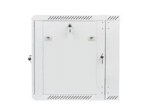 Комуникационен шкаф Lanberg rack cabinet 19" double-section wall-mount 12U / 600x600 for self-assembly (flat pack), grey