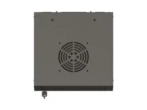 Комуникационен шкаф Lanberg rack cabinet 10" wall-mount 4U/300x300 (flat pack) with glass door black