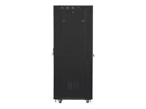 Комуникационен шкаф Lanberg rack cabinet 19" free-standing 37U/800x1000 (flat pack) with glass door lcd black v2