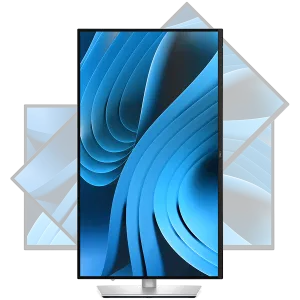 Dell Pro 27 Plus QHD USB-C Hub Monitor P2725DE 27.0" 2560x1440 100Hz, 99% sRGB(CIE 1931), 109 PPI, 16:09, IPS, AG, 350 cd/m2, 1500:1, 178/178, 5ms/8ms, DP, HDMI, USB Type-A, USB-C, RJ45, Height, Swivel, Tilt, Pivot