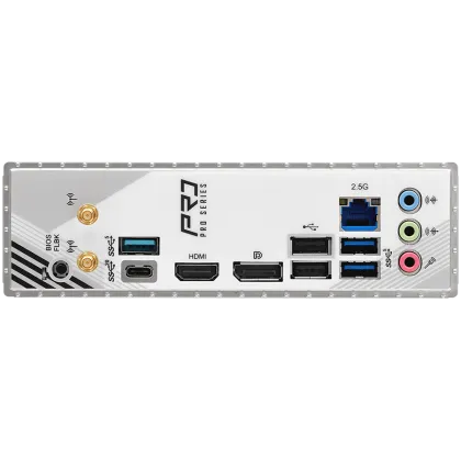 ASROCK MB Desktop B860M Pro Rs Wi-fi, S.1851, 4x DDR5, 1x PCIe 5.0 x16, 1x PCIe 4.0 x4, 1x Blazing M.2, 2x Hyper M.2, 4x SATA3, 2x USB-C, 8x USB 3.2, 6x USB 2.0, 1x RJ-45 2.5GB Lan, 802.11axe Wi-Fi 6E + Bluetooth 5.3, ATX